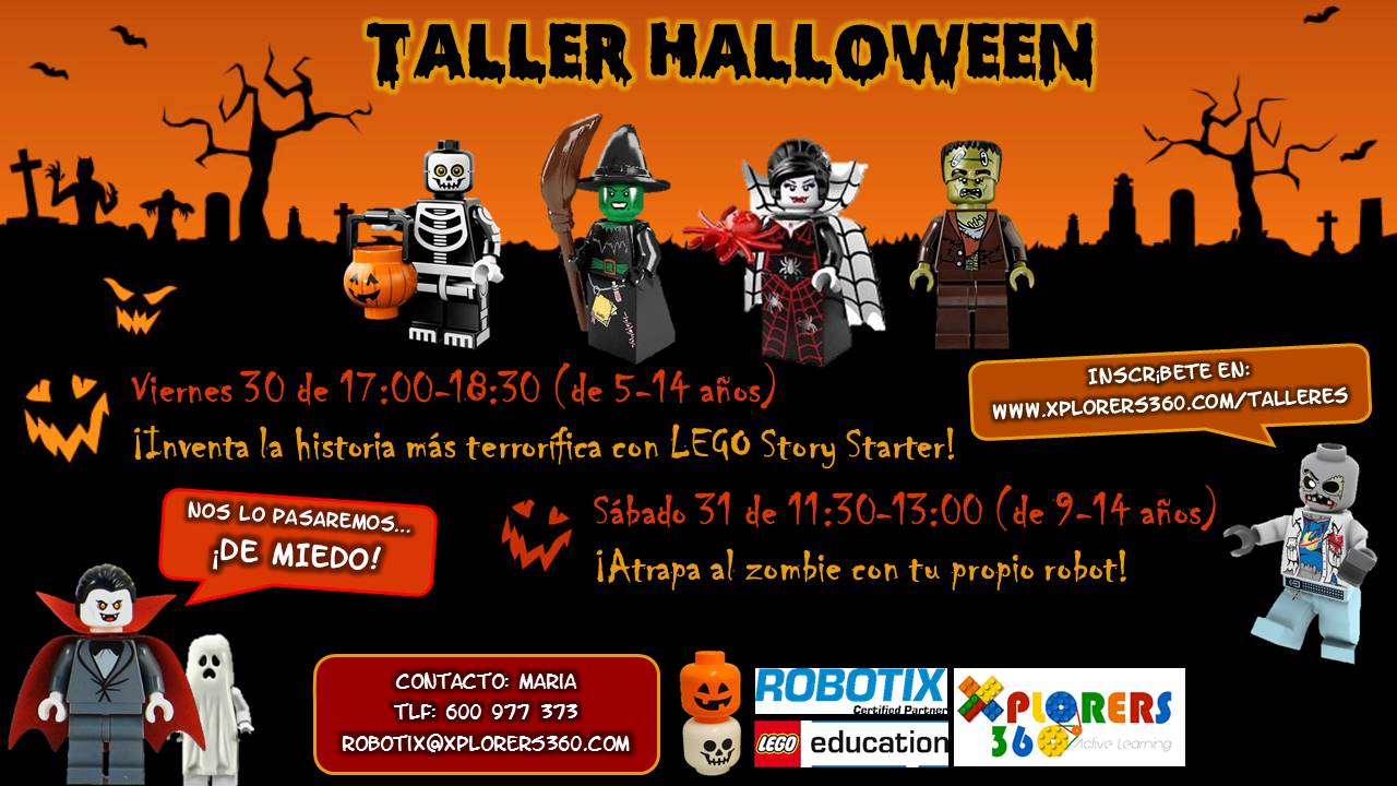 Taller Halloween 30 de octubre (TOLEDO)